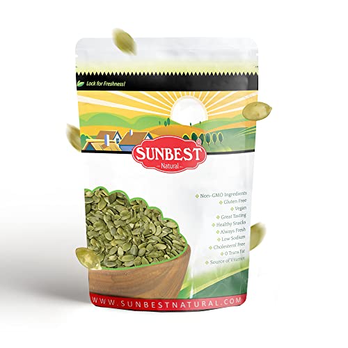 Sunbest Natural - Pumpkin Seeds Raw and Fresh, Pumpkin Seeds Uns...
