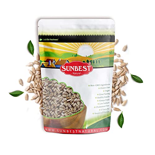 Sunbest Natural - Sunflower Kernels Snack Pack, Unsalted Sunflow...
