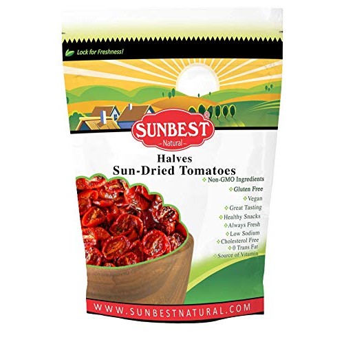Sunbest Sun-Dried Tomatoes In Resealable Bag Halves, 2 Lb