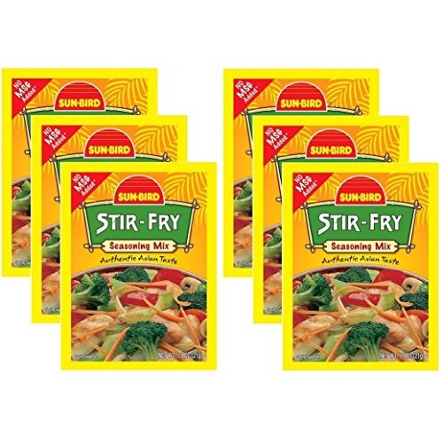 Stir Fry Seasoning Mix Packets - Asian Stir-Fry Recipe - 0.75 Ou