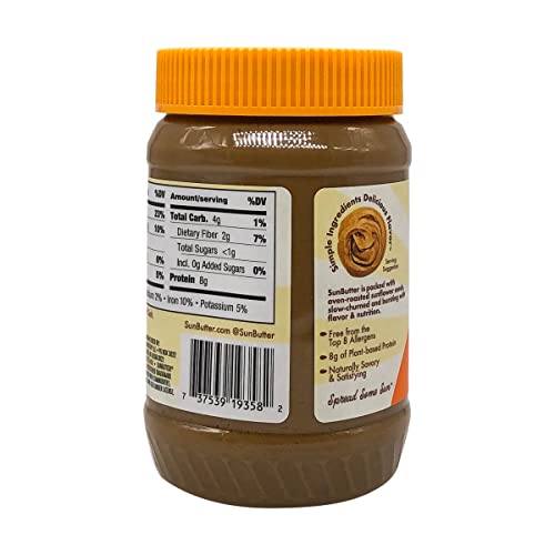 SunButter Sunflower Seed Spread - No Sugar Added - 16 oz