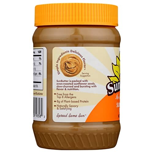 SunButter Sunflower Seed Spread - No Sugar Added - 16 oz