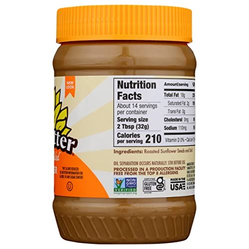 SunButter Sunflower Seed Spread - No Sugar Added - 16 oz