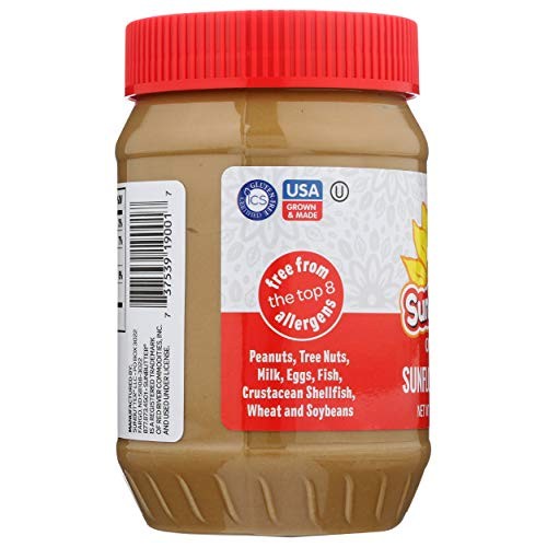 SunButter Sunflower Spread, Creamy, 16 Ounce