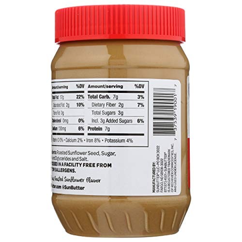 SunButter Sunflower Spread, Creamy, 16 Ounce