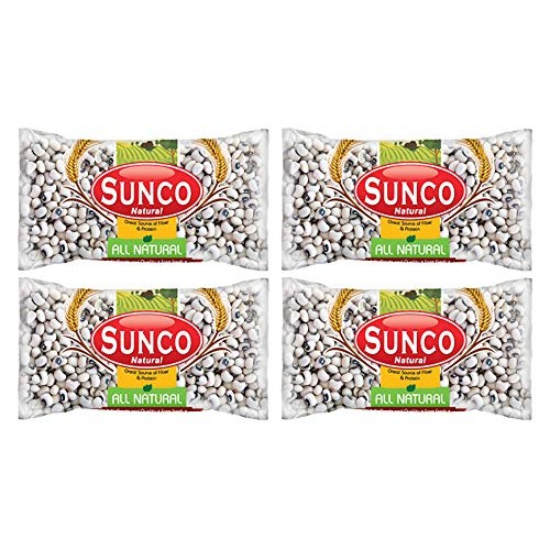 Sunco Natural Blackeyed Peas 16 Oz Pack Of 4, Multi Pack