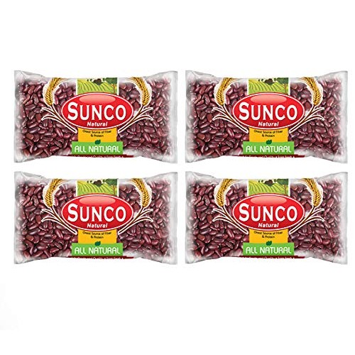 Sunco Natural Red Kidney Beans 16 Oz Pack Of 4, Multi Pack