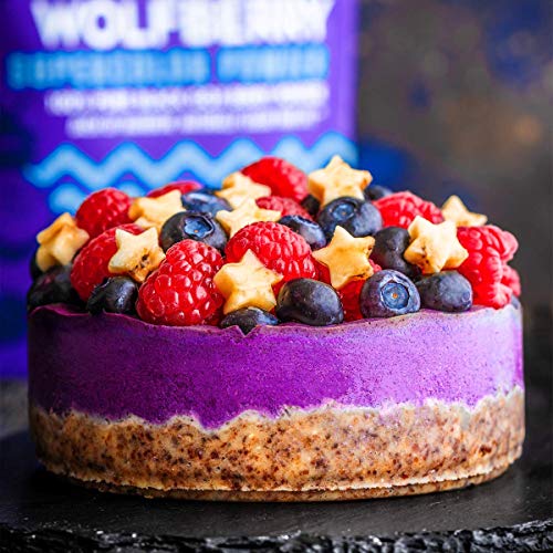 Suncore Foods – Premium Sapphire Wolfberry Supercolor Powder, 3.