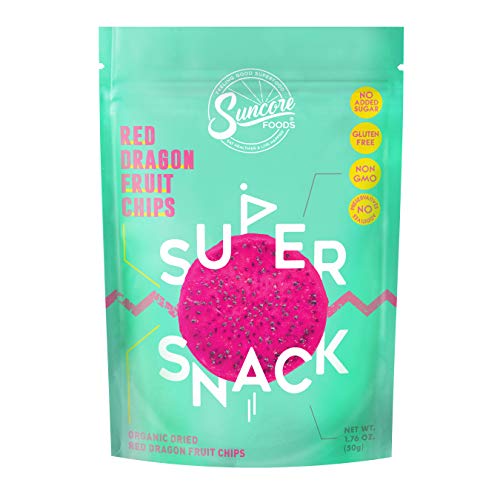 Suncore Foods Supersnack - Red Dragon Fruit Chips, 1.76Oz 1 Pac