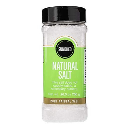 Sundhed Natural White Salt Coarse In Refill | 750 Grams 26.45