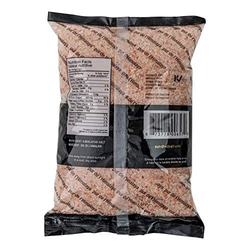 Sundhed Pink Himalayan Gourmet Salt Course Small 1-2 Mm In Ref