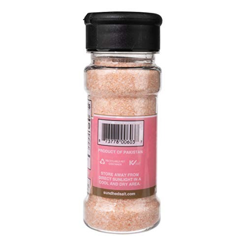 Sundhed Pink Himalayan Gourmet Salt Fine In Shaker | 120 Grams