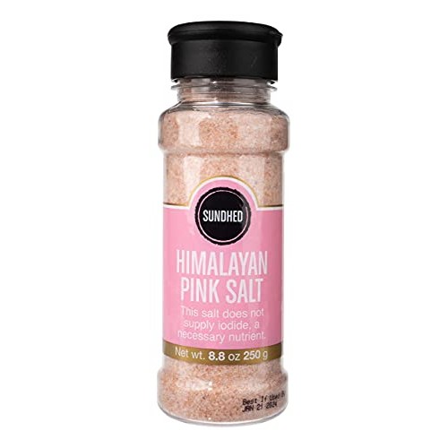 Sundhed Pink Himalayan Gourmet Salt Fine in Shaker | 250 Grams...