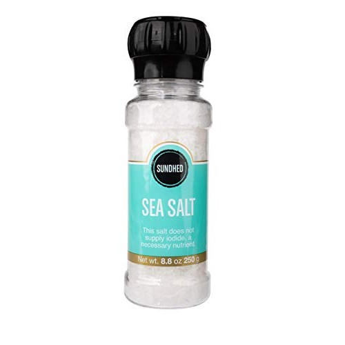 Sundhed Sea Salt Course In Grinder | 250 Grams 8.81 Oz | Gou