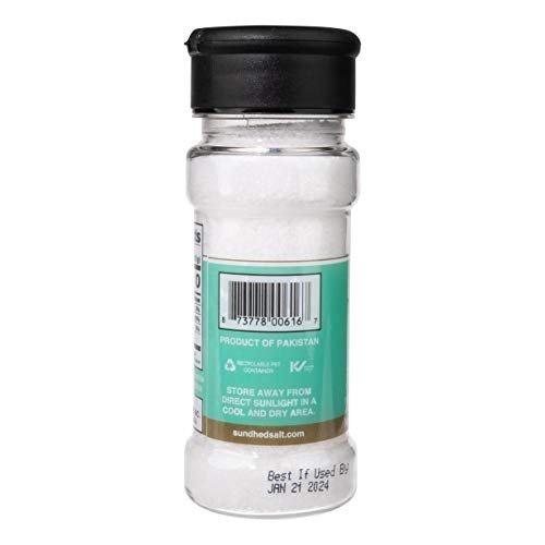 Sundhed Sea Salt Fine In Shaker | 120 Grams 4.23 Oz | Gourme