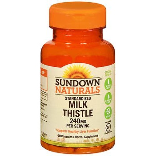 Sundown, Milk Thistle Xtra Capsules, 60 Count