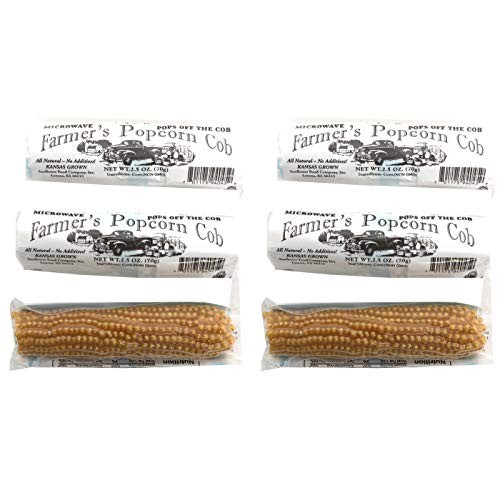 Farmers Popcorn Cob – Microwave Popcorn That Pops Off The Cob -