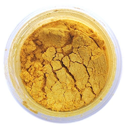 Egyptian Gold Luster Dust, 4 Gram Container Cake Decorating Lust
