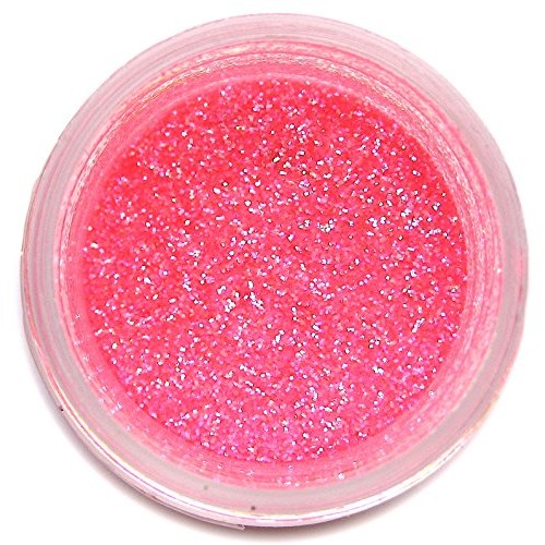 Hot Pink Glitter Decorating Dust 5 Grams. Neon Pink Glitter Dust