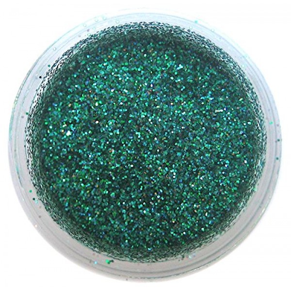 Turquoise Hologram Glitter Dust, 5 gram container Cake Decoratin...