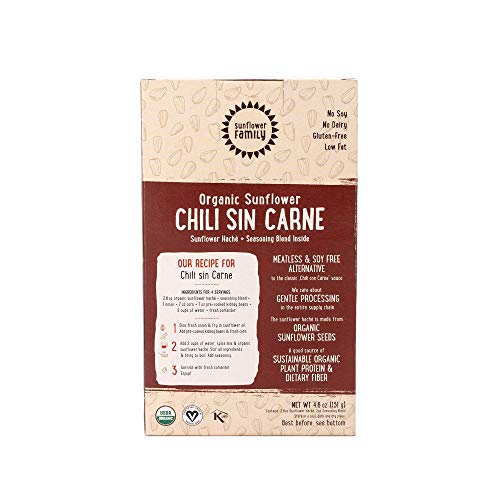 Sunflowerfamily Organic Sunflower Chili Sin Carne - Textured Veg