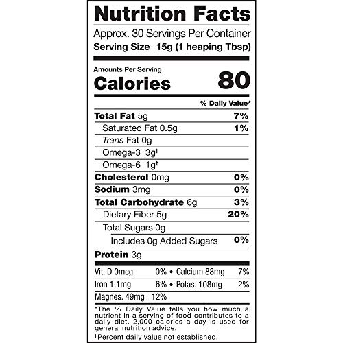 Sunfood Superfoods Chia Seeds - Raw, Organic, Whole - Omega Rich