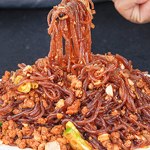 Sungiven Purple Sweet Potato Glass Noodles, Korean Vermicelli Pa