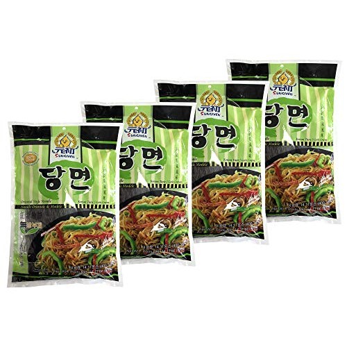 Sungiven Sweet Potato Glass Noodles, Korean Vermicelli Pasta, Fa