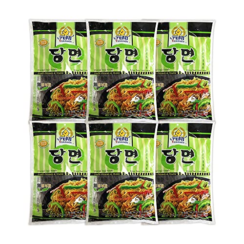 Sungiven Sweet Potato Noodles, Korean Vermicelli Pasta, Fat-Free