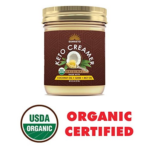 Organic Keto Coffee Creamer With Mct Oil - High-Fat Keto Diet Fr