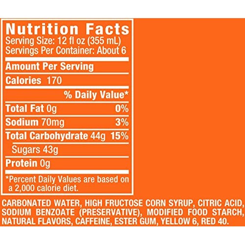 Sunkist Orange Soda, 2 Liters