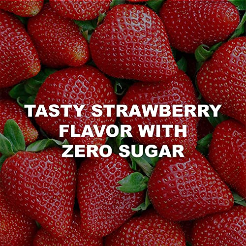 Sunkist Soda Singles-To-Go Zero Sugar Drink Mix, Strawberry, 6 C
