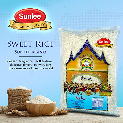 Sunlee Thai Sweet Rice - Premium Sticky Rice For Desserts Or Ric