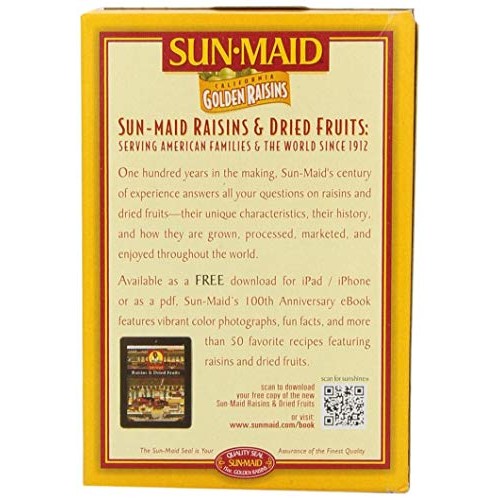 Sun-Maid Golden Raisin Variety Pack, 1 California Golden, 1 Sun-