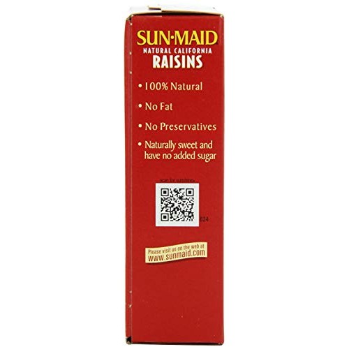 Sunmaid California Sun-Dried Raisins 9Oz, 2 Pack