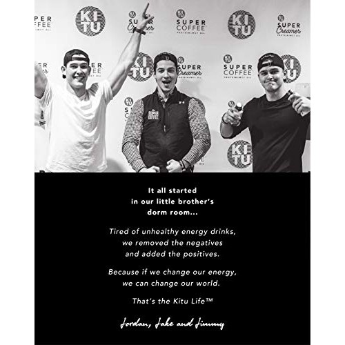 Kitu Super Coffee Grounds, Energy &Amp; Immunity 2X Caffeine, Vitam