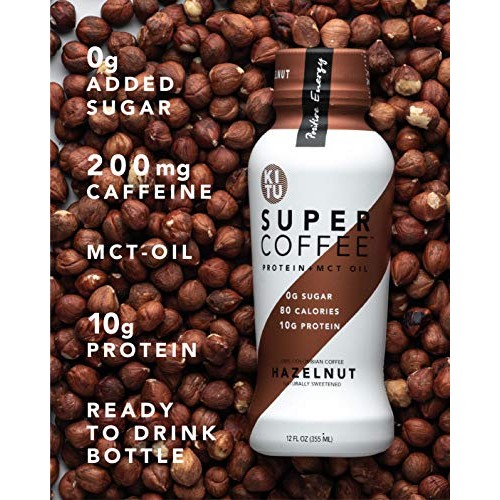 Kitu Super Coffee, Sugarfree Keto Coffee 0G Added Sugar, 10G Pr