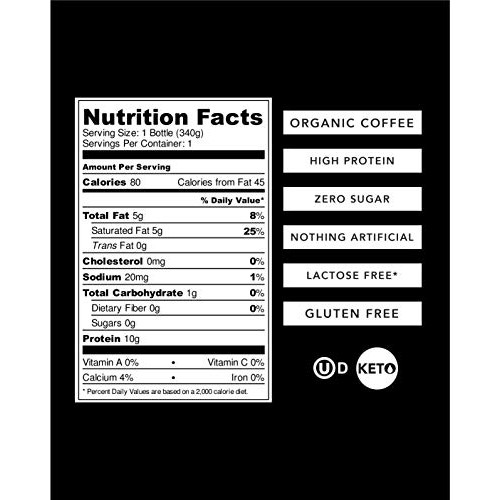 Kitu Super Coffee, Sugarfree Keto Coffee 0G Added Sugar, 10G Pr