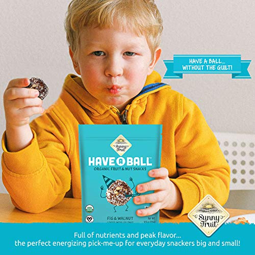 100% Raw Organic Fruit &Amp; Nut Balls Variety 3-Pack - Sunny Fruit