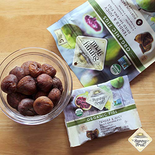 Organic Dried Fruit Assortment - Sunny Fruit Prunes, Figs &Amp; Apri