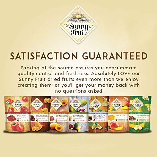 Organic Dried Prunes - Sunny Fruit - 5 1.06Oz Portion Packs Pe