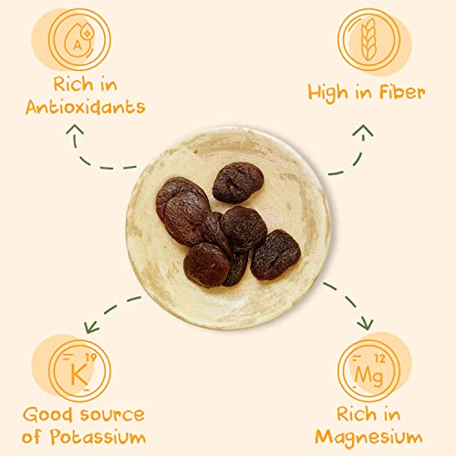 ORGANIC Prebiotic Dried Apricots - Sunny Fruit - 5 1.76oz Port...