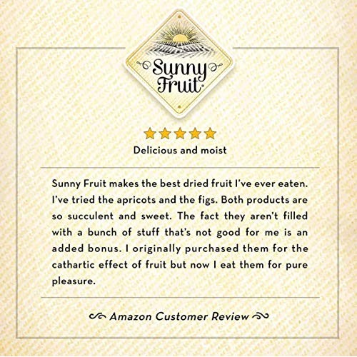 Organic Turkish Dried Apricots - Sunny Fruit 2 Bags - 5 Port