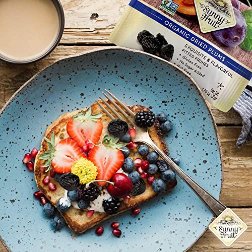 Organic Pitted Prunes - Sunny Fruit 40Oz Bulk Bag 2.5 Lbs | Pu