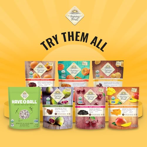 Sunny Fruit Organic Turkish Dried Figs, 2.5 Pound Bulk Bag | Hea...