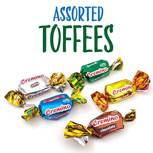 Arcor Assorted Soft Taffy Candy Vanilla, Chocolate, Mint, Coffee...