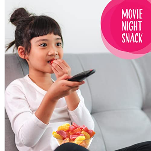 Assorted Fruit Jelly Slices Sugar-Dusted Easter Candy, Vegan, Gl...