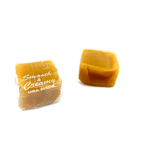 Sunny Island Caramels Squares Candy, Smooth Creamy Individually