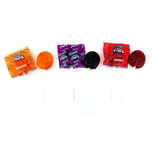 Charms Sweet Pops, Hard Candy Lollipops Assorted Fruit Flavors, ...