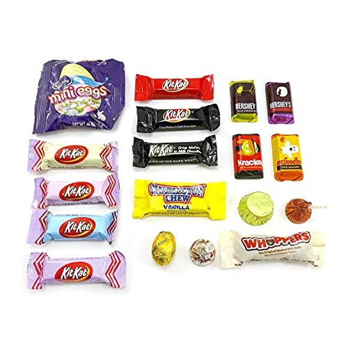 Mothers Day Candy Assortment - Kit Kat Milk Chocolate, Twix Fun